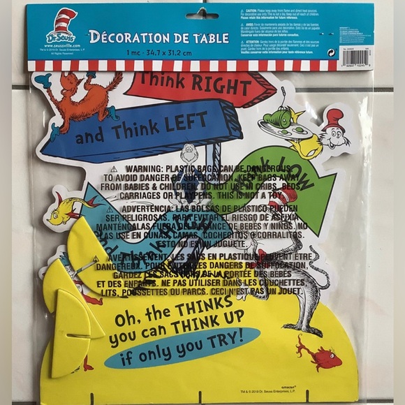 Dr Seuss Table Decoration - Picture 2 of 2